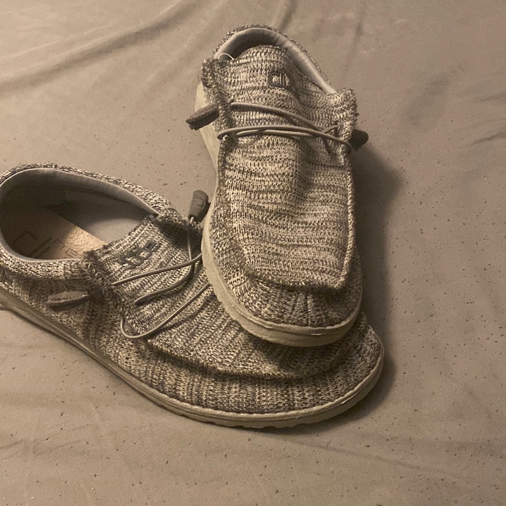 Gray Hey Dudes - size 13